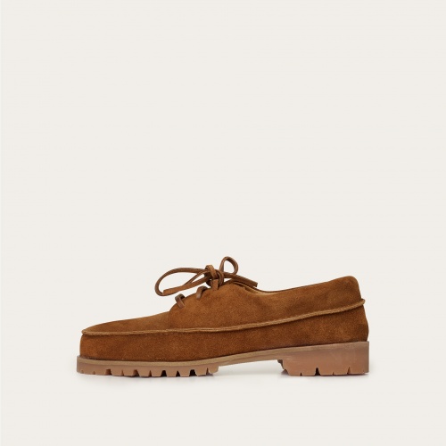 Tefer Flats, desert brown velvet OUTLET